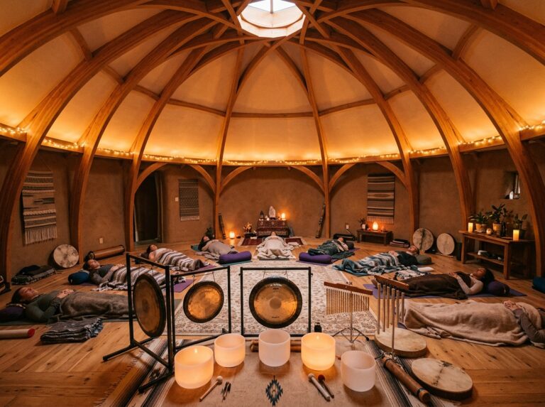 worlds largest sound healing dome