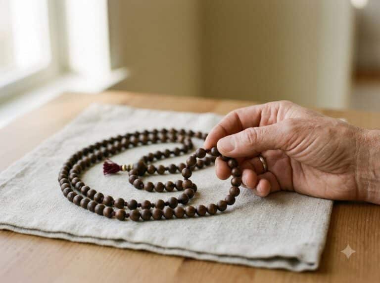 Hare Krishna mantra practice